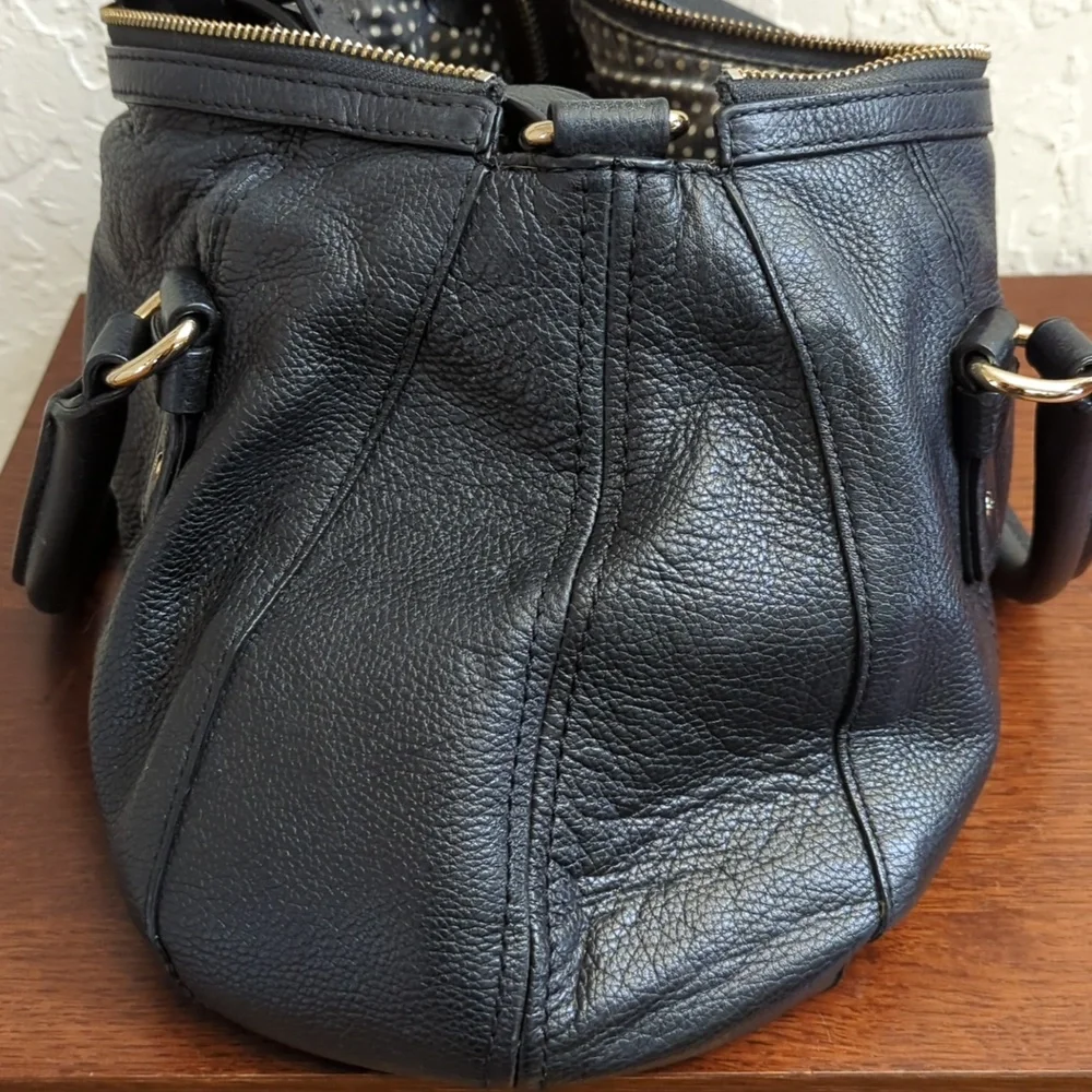 💎 kate spade NY Black Berkshire Road Bernie Convertible Satchel - Flawed Gem